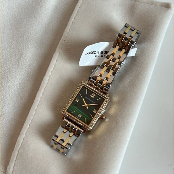 Larsson & Jennings BOYFRIEND MINI LUMOUS MIXED GOLD GREEN 31MM - Picture 6 of 7